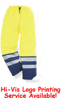 Fristads Hi Vis 'Super Stretch' Waterproof Overtrousers